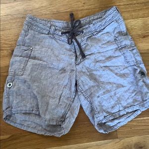 Linen shorts